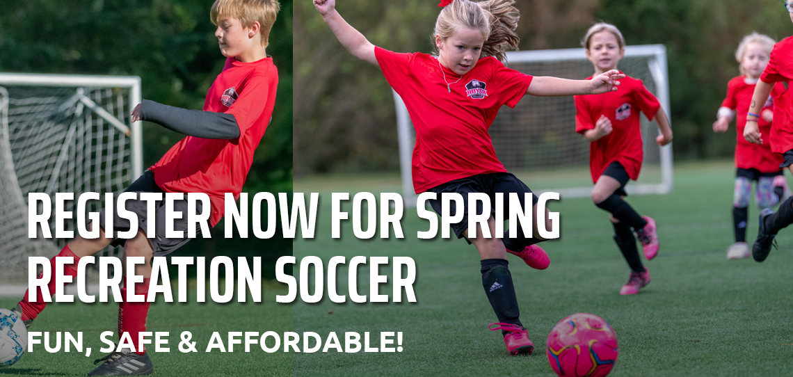 Sign Up Now for Spring Soccer!