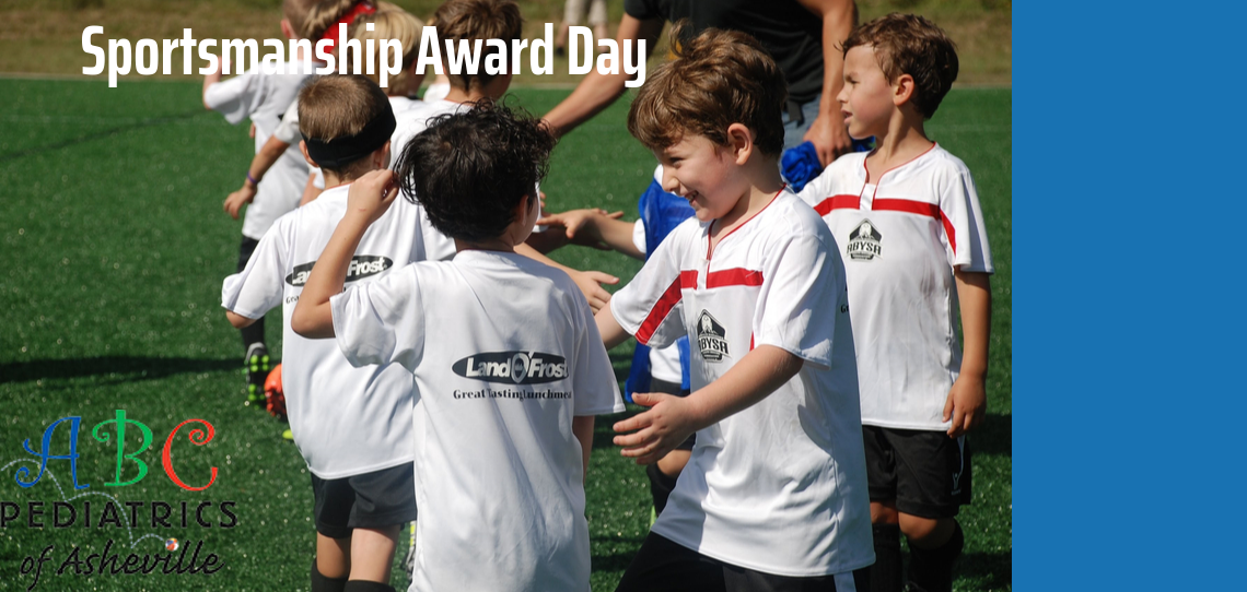 ABC Pediatrics Sportsmanship Award Day Ocotber 30