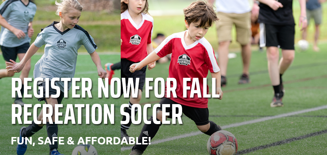 Register for Recreation Soccer