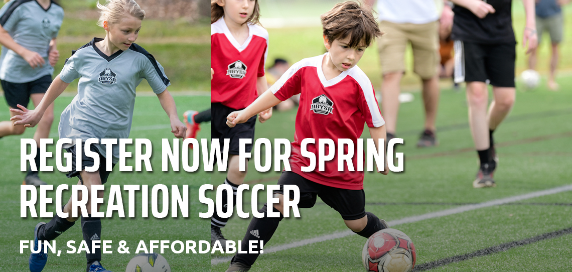 Sign Up Now for Spring Soccer!