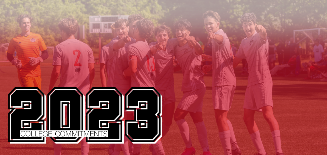 HFC Player College Commitments for the Fall 23' Class. 